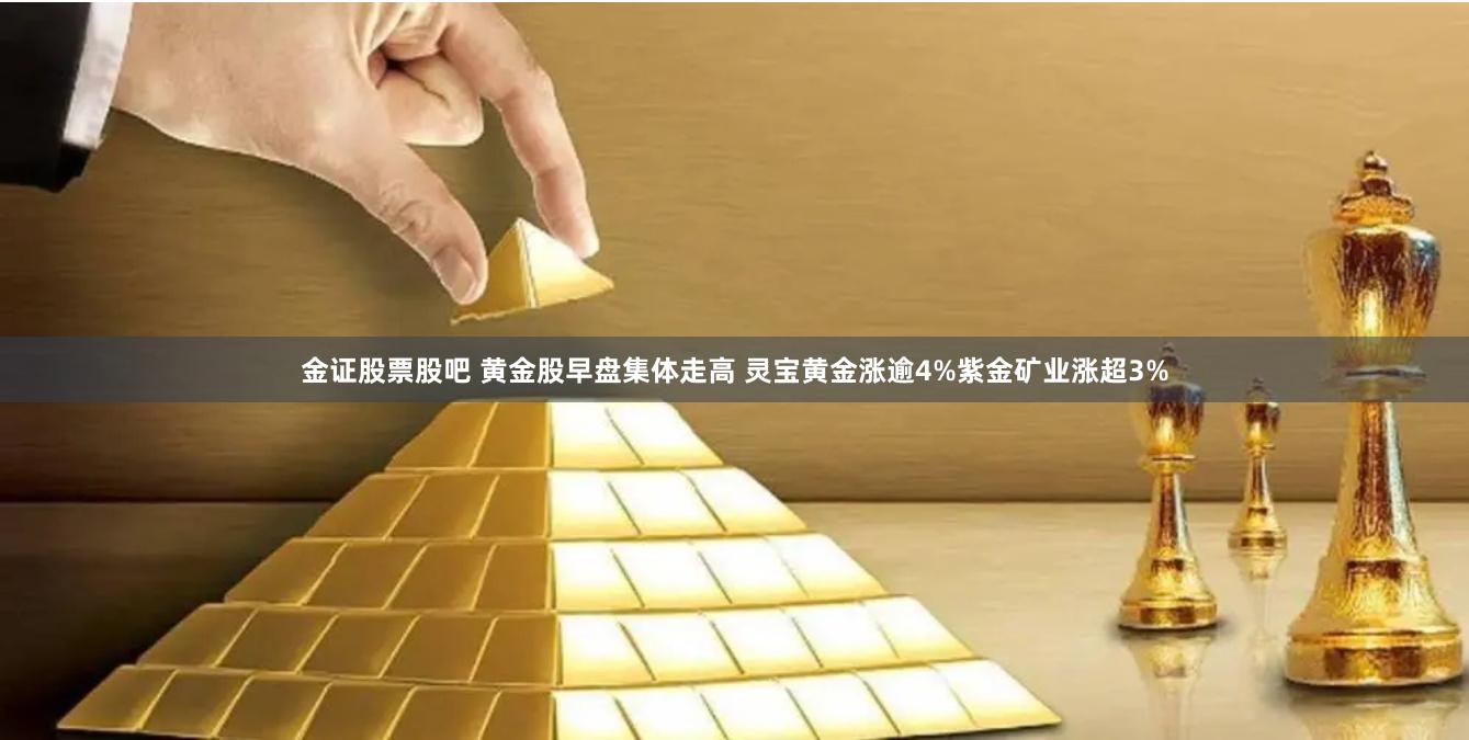 金证股票股吧 黄金股早盘集体走高 灵宝黄金涨逾4%紫金矿业涨超3%